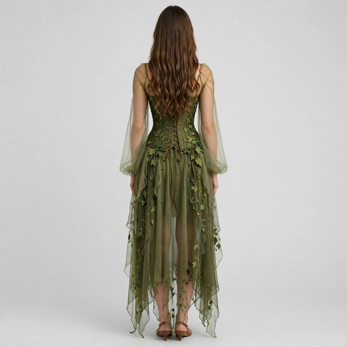 Back view model shot