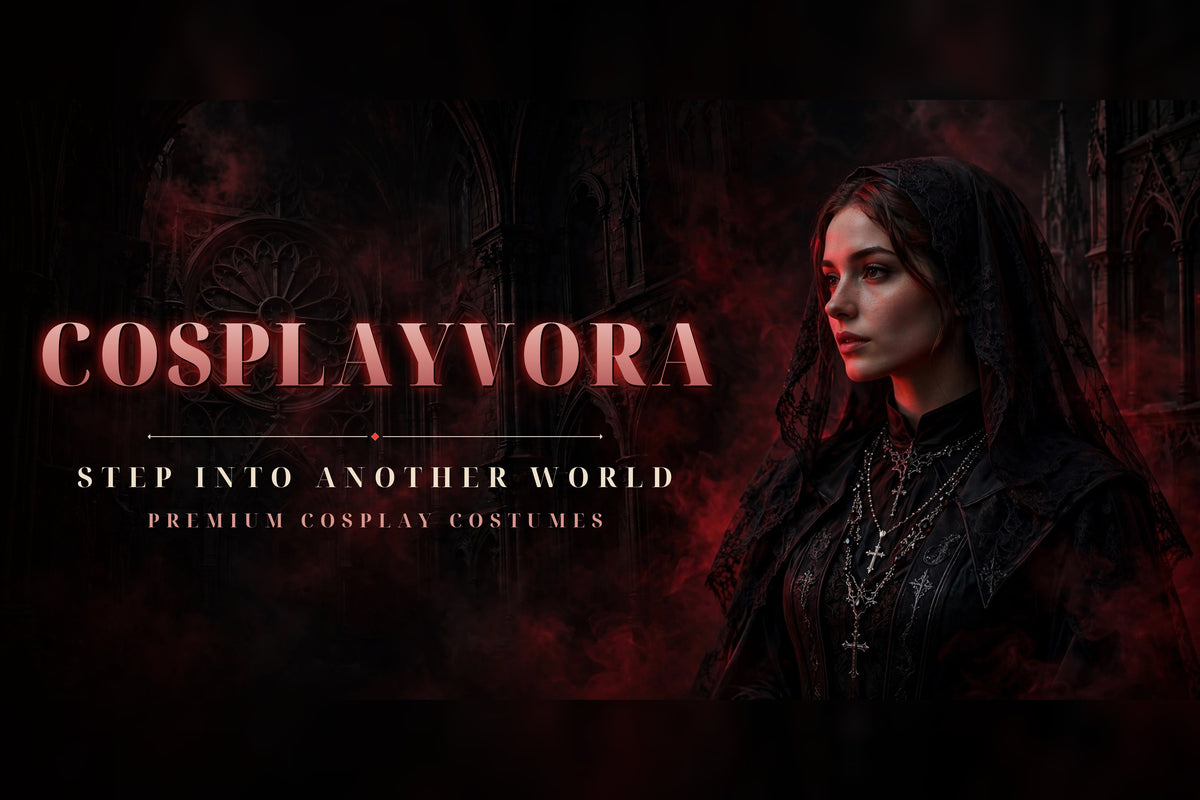 CosplayVora gothic banner - desktop and mobile master 4000x2667